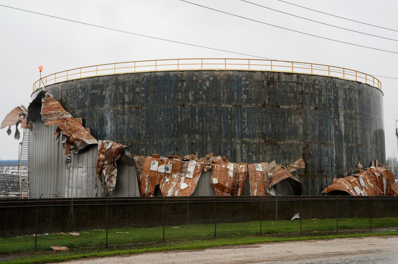 Oil platforms being evacuated due to Tropical Storm Harvey