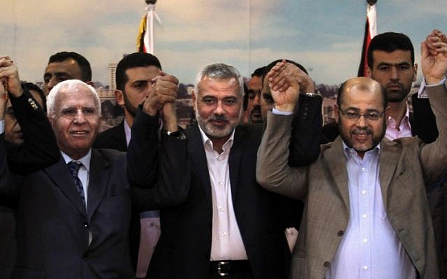 In political shift, new Hamas leadership holds first meeting in Cairo