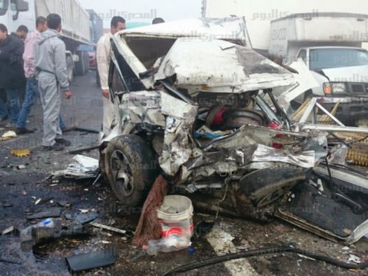 11 dead in major Minya desert road collision