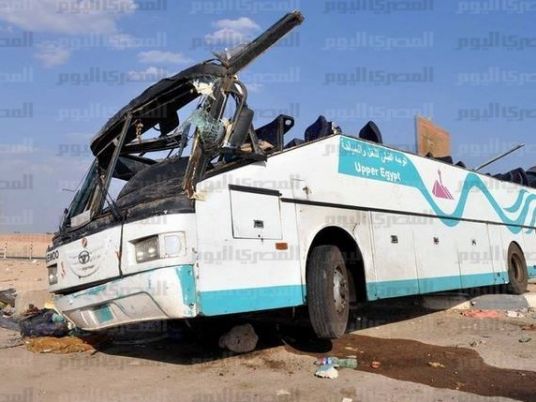 Four killed, seven wounded in car accident on Red Sea-Ain al-Sokhna road