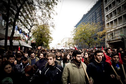 General strike in Athens
