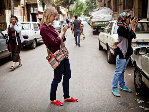 egypt photo Marathon 2012: Foreigners take part in the competition
