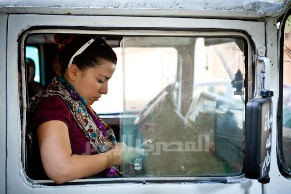 Hania Hamdeen Campaign in bus